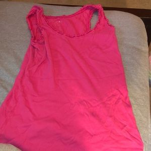 Pink tank top